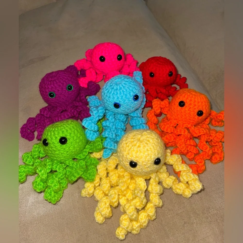(ALL 7!) Crochet Jellyfish 🪼 - Picture 10 of 13